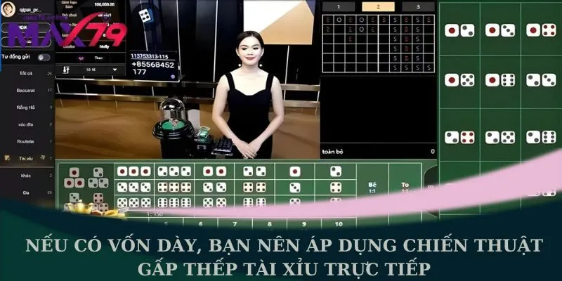 gấp thếp tài xỉu trực tiếp